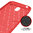 Flexi Slim Carbon Fibre Case for Nokia 1 - Brushed Red